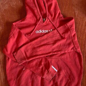 adidas red hoodie